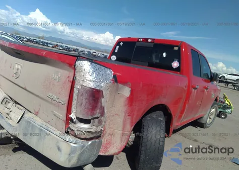 2013 Ram 1500 Slt from USA, damaged, VIN 1C6RR7GP1DS610077